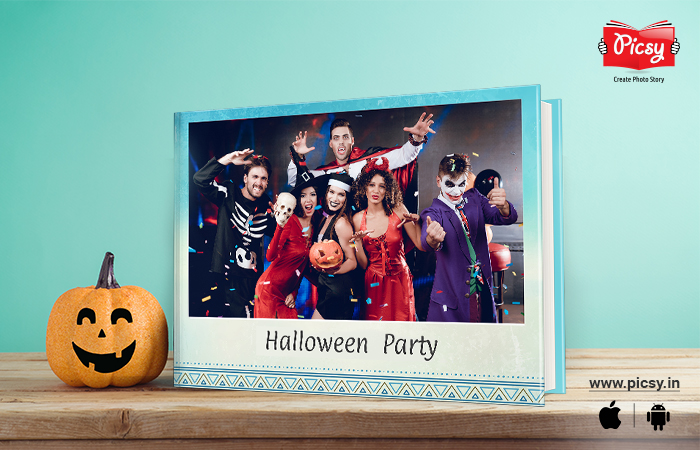 Photo Book Cover Of Halloween Party