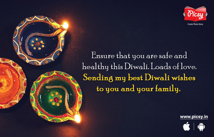 Happy Diwali wishes for him