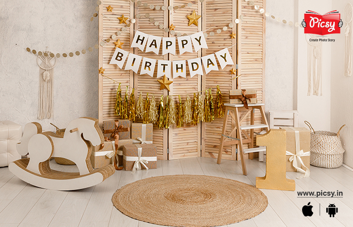 R's stylish first birthday party decor inspiration!