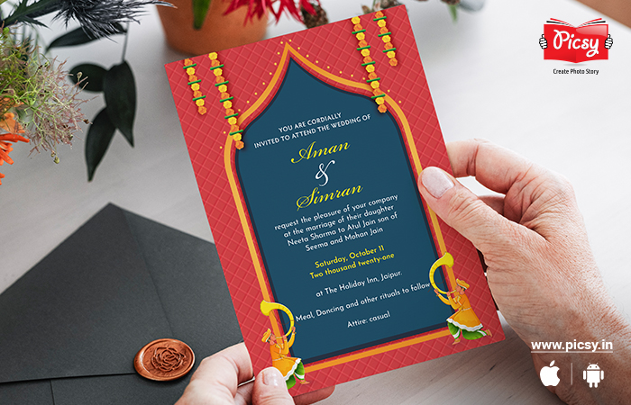 simple indian wedding invitation wording