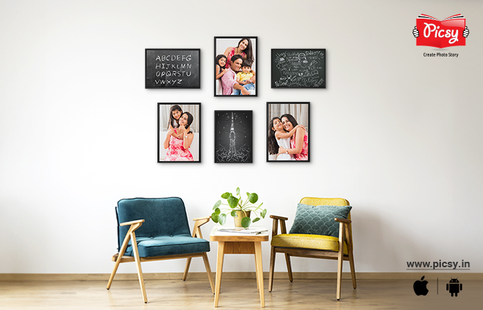 Chalkboard Gallery Wall