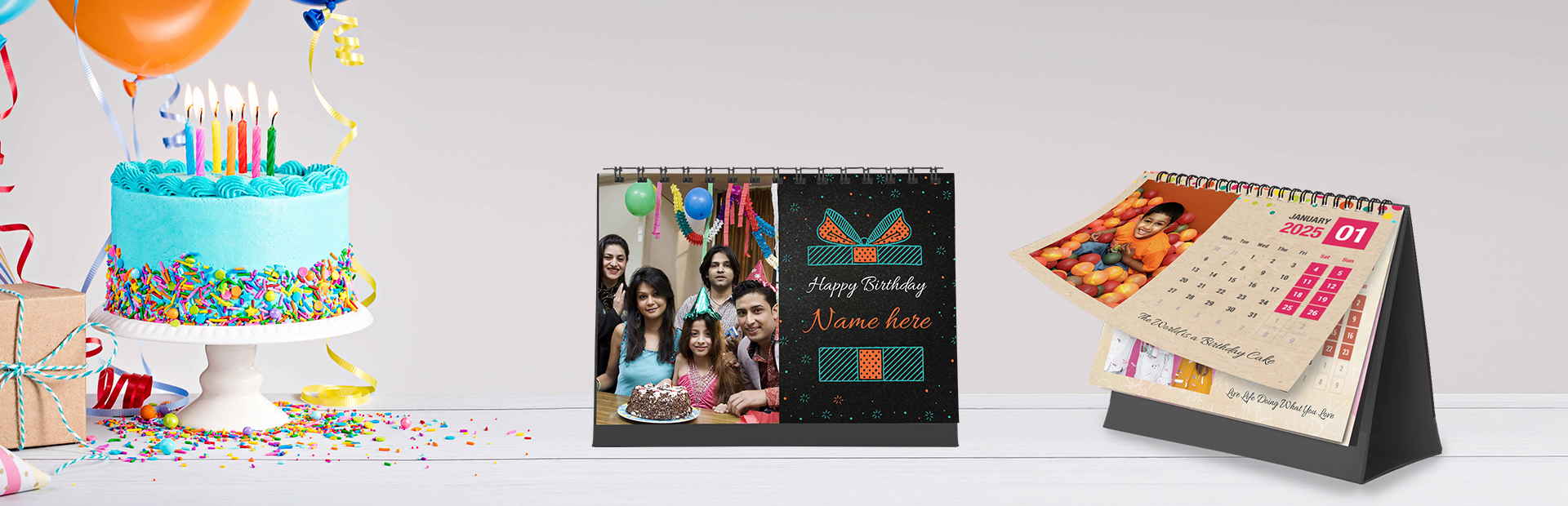 Birthday Vibes Photo Calendars Online