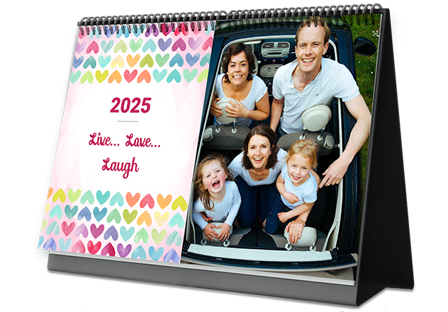 Love Vibes Photo Custom Photo Calendars