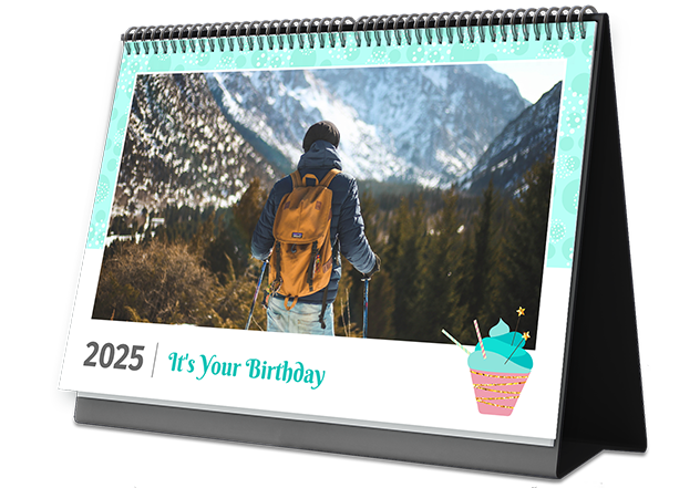 Birthday Star Personalized Photo Calendars