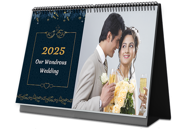 Wedding Vibes Photo Calendar Printing